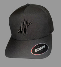 Load image into Gallery viewer, Black boshi ultra cap with black logo
