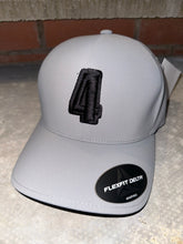 Load image into Gallery viewer, Grey delta cap with black logo
