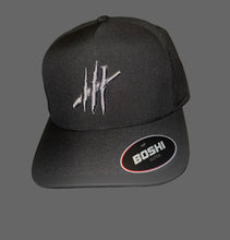 Load image into Gallery viewer, Black boshi ultra cap with grey logo
