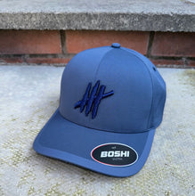 Load image into Gallery viewer, New Blue boshi ultra cap with navy logo

