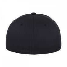 Load image into Gallery viewer, Black original flexfit cap with black logo
