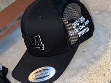 Load image into Gallery viewer, Black trucker cap with UFC 304 logo

