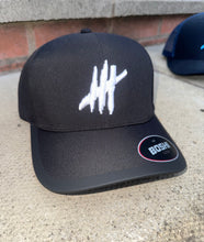 Load image into Gallery viewer, Black boshi ultra cap with white logo

