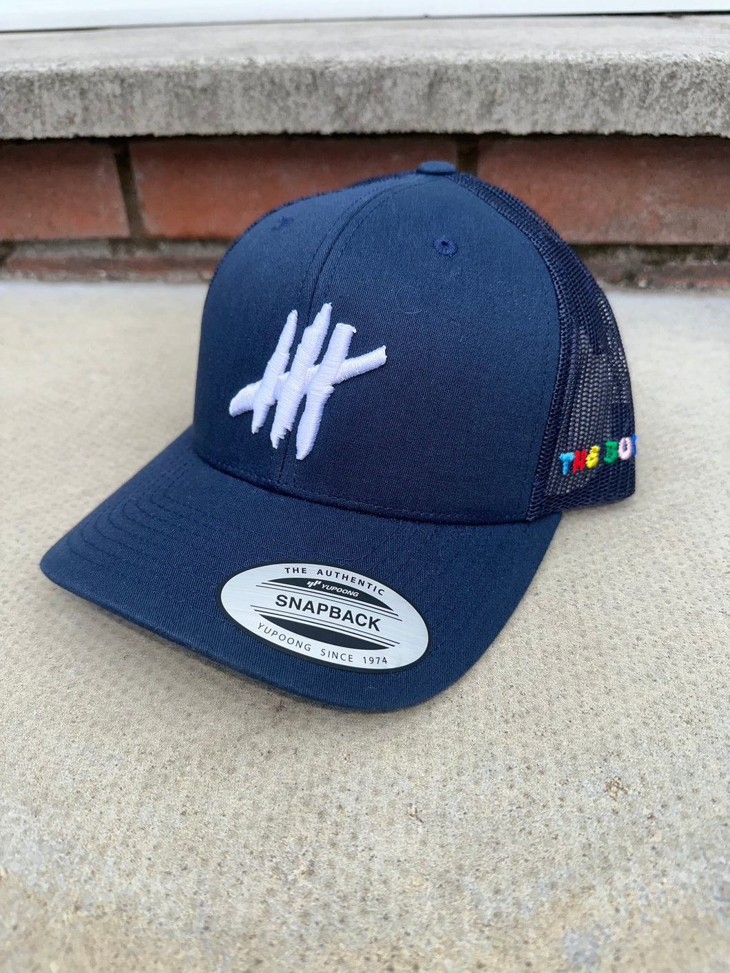 Navy trucker cap Glastonbury (The bury 25)