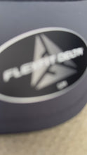 Load and play video in Gallery viewer, Charcoal delta flexfit cap with white logo
