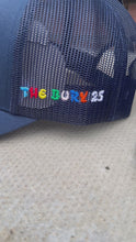 Load and play video in Gallery viewer, Navy trucker cap Glastonbury (The bury 25)
