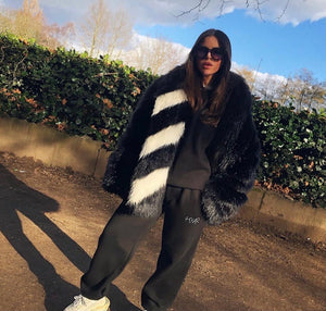 Women’s Black oversized sweatshirt