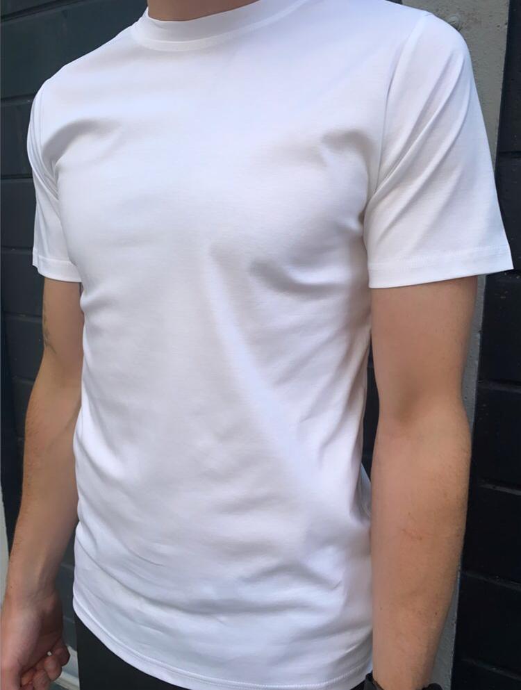 Men’s white T-shirt